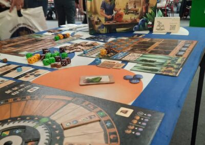 Gioco da tavolo Woodcraft sul tavolo di Zughemmo